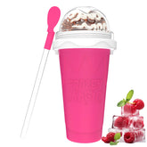 Firjuty Slushie Cup showing its freeze layer for quick, refreshing treats.