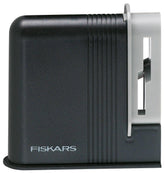 Fiskars Clip-Sharp Scissors Sharpener: compact design for quick sharpening.
