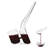 FITactic Glass Wine Dipper with 60ml capacity for precise wine pours