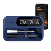 Fitflavor wireless meat thermometer with dual probes for versatile grill cooking