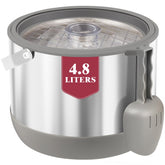 FiveHome ice bucket overview showing large capacity for parties and easy transport