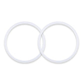 FixoTech sausage stuffer gasket 2-pack for easy replacement and leak-free use.