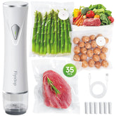 Fiyxlop vacuum sealer one touch seal for quick freshness.