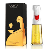 FLAIROSOL Olivia olive oil sprayer with 200ml glass bottle for even coverage.