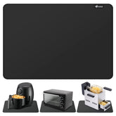 FLASLD heat-resistant mat placed under an air fryer to protect countertops.