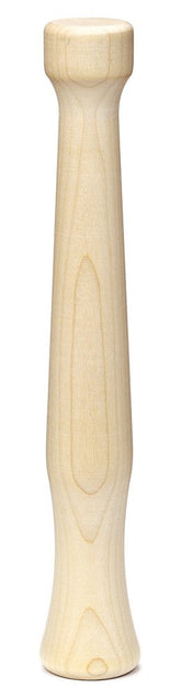 Fletchers Mill muddler in solid American hardwood with long reach for tall glasses.