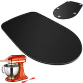Flyisland slider under-mixer tray easing access to 4.5-5 qt stand mixer.