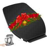 Flyisland mixer slider under-counter eases repositioning and protects surfaces.