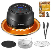 FOHERE air fryer lid for Instant Pot converts 6Qt/8Qt to air fryer.