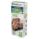 FoodSaver expandable roll for large items like turkey, locking in freshness