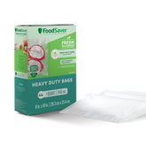 FoodSaver heavy-duty-quart-bags-44-pack keep foods fresh for freezer or pantry.