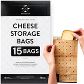Formaticum cheese storage bags close-up for breathable freshness