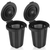 FOTRIC reusable filter cup compatible with Cuisinart HomeBarista models for economical brewing.