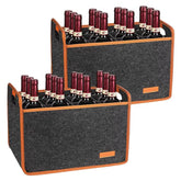 Foyego wine tote carrier with insulated design for travel.
