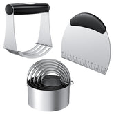 Frapkom biscuit cutter set overview with precise shapes for cookies and pastries