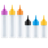 Free Hand Writer Bottles pack 1oz and 2oz with color caps for easy color coding