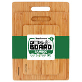 Freshware bamboo cutting board set large board ideal for meats and vegetables prep
