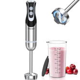 FRESKO immersion blender blade close-up for smooth, consistent blends