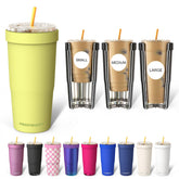 Frost Buddy Togo Buddy double-wall insulation keeps beverages at temperature on the go.