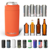 Frost Buddy universal can cooler keeps 12oz slim cans cold on the go.