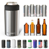 Frost Buddy universal can cooler 12oz fits regular cans for extended cold.