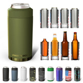 Frost Buddy universal can cooler five sizes keeps drinks flexible and refreshing.