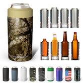 Frost Buddy Universal Can Cooler with five-size compatibility for 12 oz and 16 oz drinks.