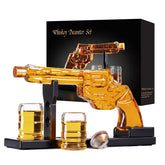 FrutPunch Gun whiskey decanter with 8.5 oz capacity for elegant entertaining