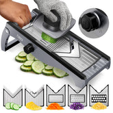 Fullstar mandoline slicer with stainless steel body for durable, precise prep.