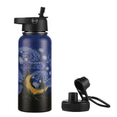 Funkrin 32oz bottle with spout lid for fast, on-the-go hydration