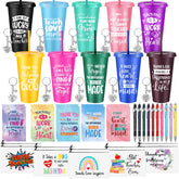 Funnymoom 24oz teacher tumbler for durable, reusable hydration during busy school days
