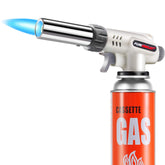 FunOwlet adjustable flame kitchen torch enables precise caramelization.