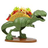 Funwares Tacosaurus holds two tacos securely for family taco night.