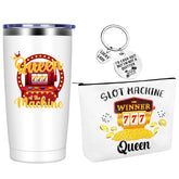 Furbeko Queen of the Machine tumbler with 20oz capacity for on-the-go hydration.