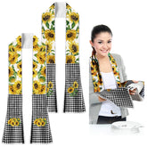 FuWeave sunflower towel scarf pack adds festive kitchen decor and quick-dry utility.
