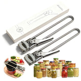 FXUKM adjustable jar opener with ergonomic grip for easier lid twists.