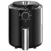 FZGhome Compact Air Fryer 2QT front view showing space-saving design for small kitchens.