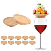 FZMEHL wine-topper 4inch diameter protects wine from spills while elevating style.