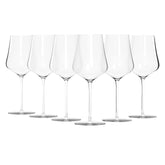 Gabriel-Glas crystal wine glass set with six lead-free glasses for versatile tasting.