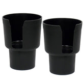 Gadjit Cup Keeper adapter in-car cup holder expands space for 3.25-inch beverages.