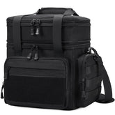 Gafetrey lunch box main compartment dual structure for hot and cold foods.