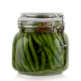 Galashield 24 oz glass jar with airtight lid for pantry storage.