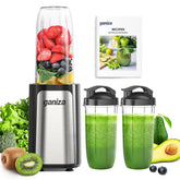 Ganiza blender base with 900W motor for fast smoothies.
