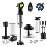 Ganiza Immersion Blender with 1200W motor powers silky purees