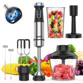 Ganiza 6-in-1 immersion blender in use for versatile blending and frothing