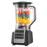 Ganiza Professional Smoothie Blender 1800W in action crushing ice for smooth smoothies.
