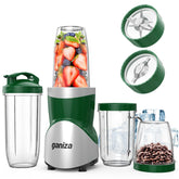 Ganiza Smoothie Blender 900W motor base delivers fast, even blends.