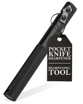 Gatco Edgemate pocket knife sharpener front view for quick edge refresh on knives
