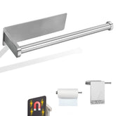 GBESTWOOW paper towel holder with magnetic base keeps towels secure and accessible