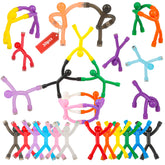 GBYMIUY 30Pcs magnetic humanoid figures for fridge to display photos and stories